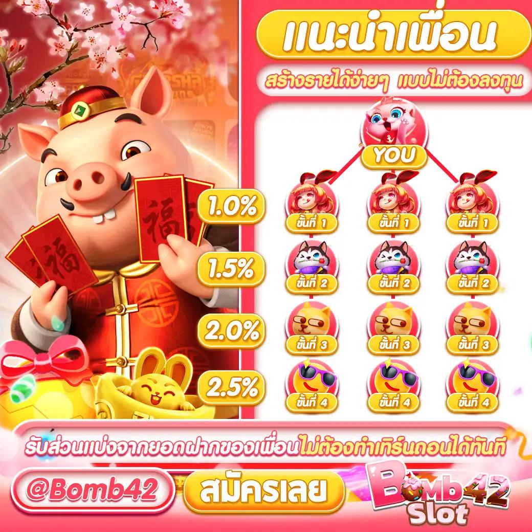42สล็อต แหล่งรวมเกมสล็อตทำเงิน ฝาก-ถอนไว โบนัสแตกง่ายที่สุดในไทย